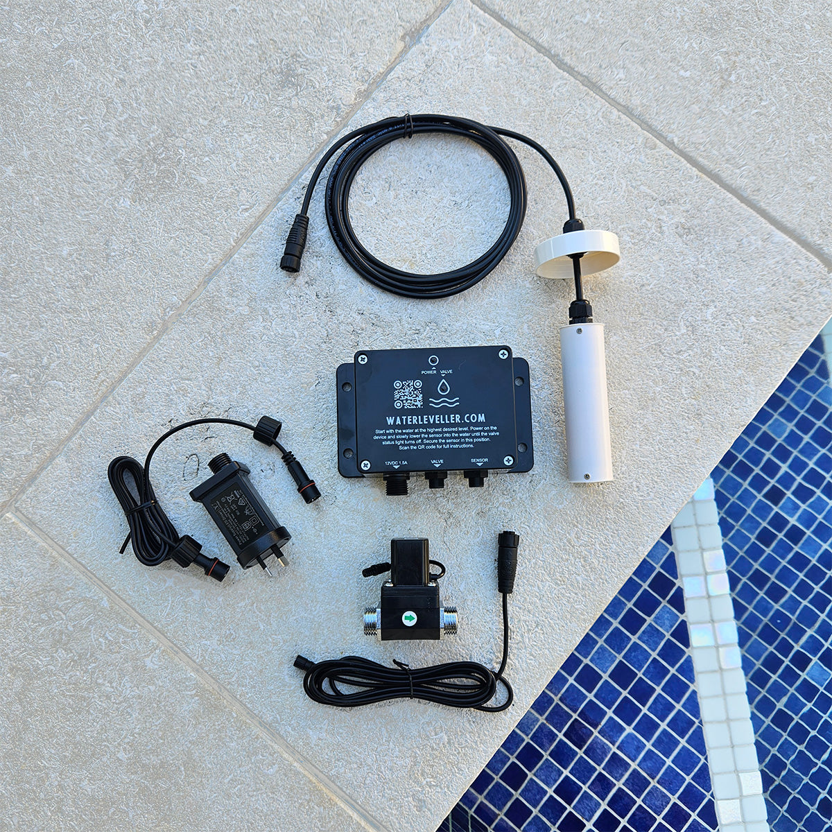 Auto Water Leveller Kit Components