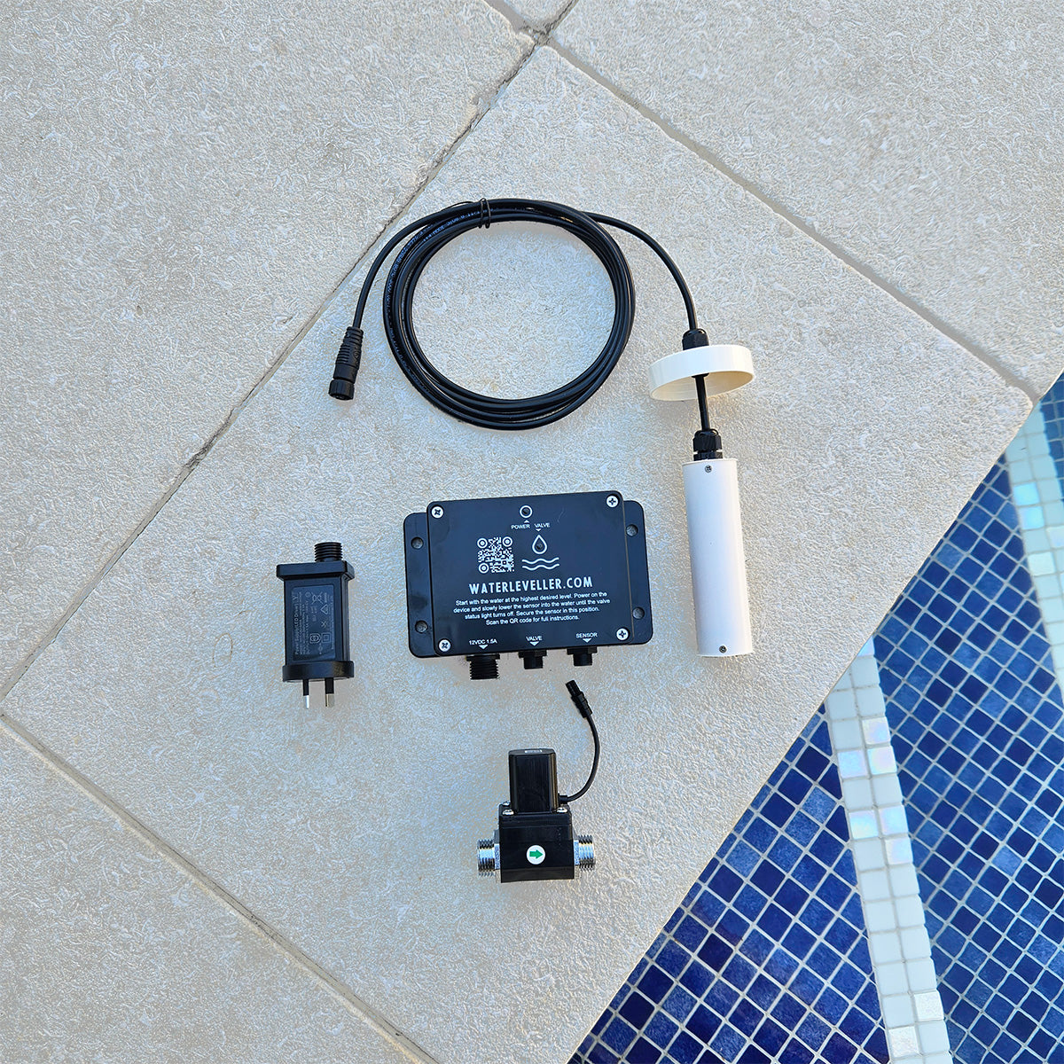 Auto Water Leveller Kit Components